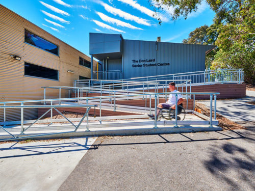 Mount Waverley Secondary College Accessible Entrance